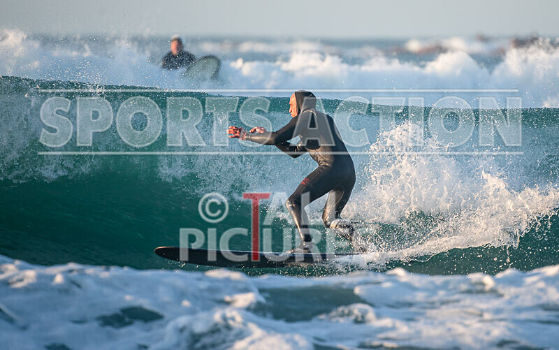 Vazon Surfing_27-02-2021-117 - SURFING AT VAZON BAY GUERNSEY