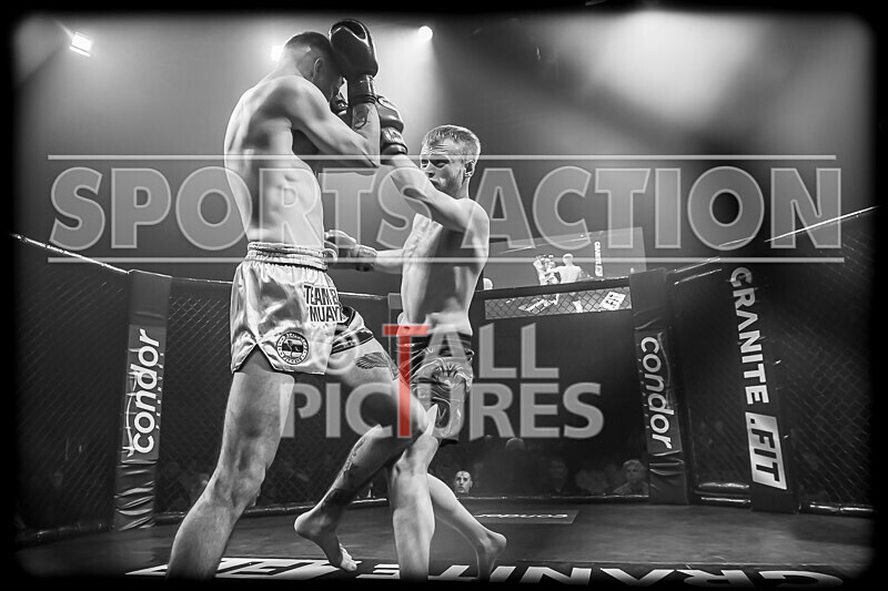 BOUT- 8 Lewis Bentley v Luke OConnor-52 - BOUT 8 - Lewis Bentley v Luke O'Connor