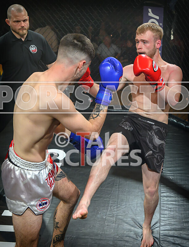 BOUT- 8 Lewis Bentley v Luke OConnor-28 - BOUT 8 - Lewis Bentley v Luke O'Connor