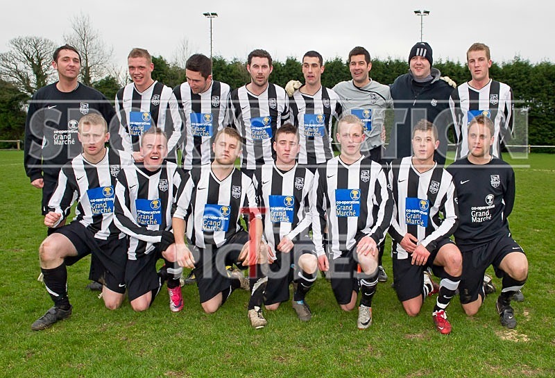 Saints win Priaulx Cup-10 - SAINTS FC - PRIAULX WINNERS 2010