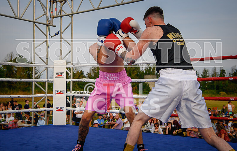 BOUT 11 - Raging Bull Jay Rive v Reece the Bomber Blondel-66 - BOUT 11 - 'Raging Bull' Jay Rive v Reece 'the Bomber' Blondel