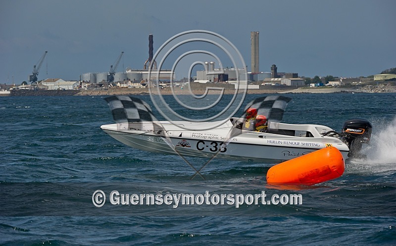 Guernsey Powerboat Racing 23-07-11-82 - ROUND-5 JETHOU COURSE
