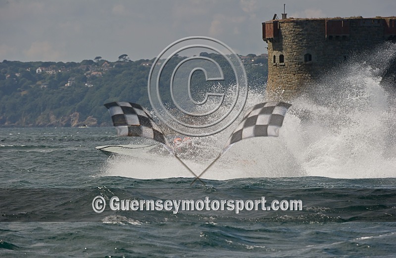 Guernsey Powerboat Racing 23-07-11-90 - ROUND-5 JETHOU COURSE