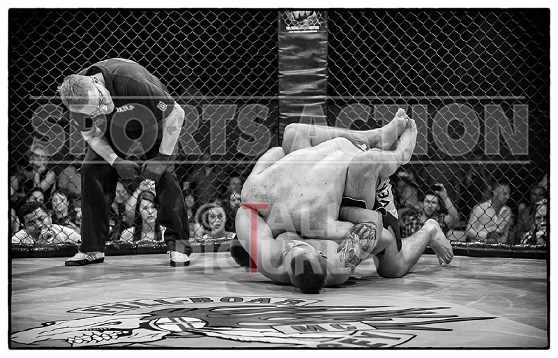 Cage Fighting_BW-5 - ORIGINAL POSTER PRINTS.... A UNIQUE RECORD OF THE FIGHTS
