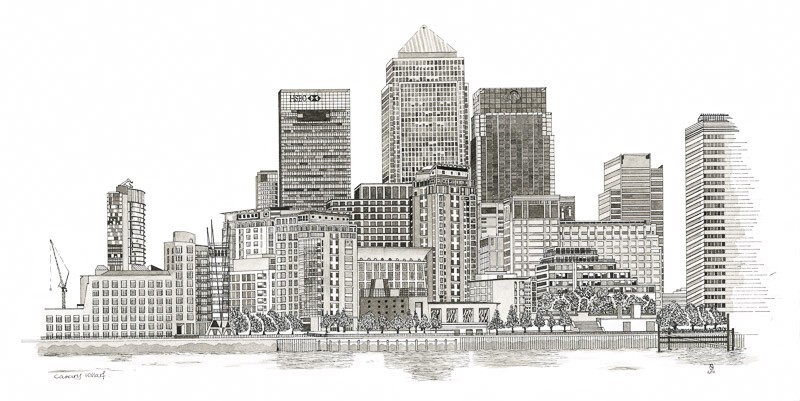 Canary Wharf - Scan from CD - Amanda Jefferies