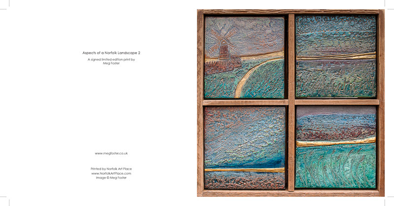 Aspects of a Norfolk Landscape 2 Card - Meg Foster