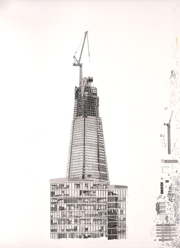 The Shard Gherkin - photographed April 2026 - Amanda Jefferies
