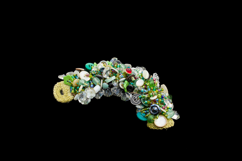Vintage Button and Beaded Bracelet-2 - Meg Foster