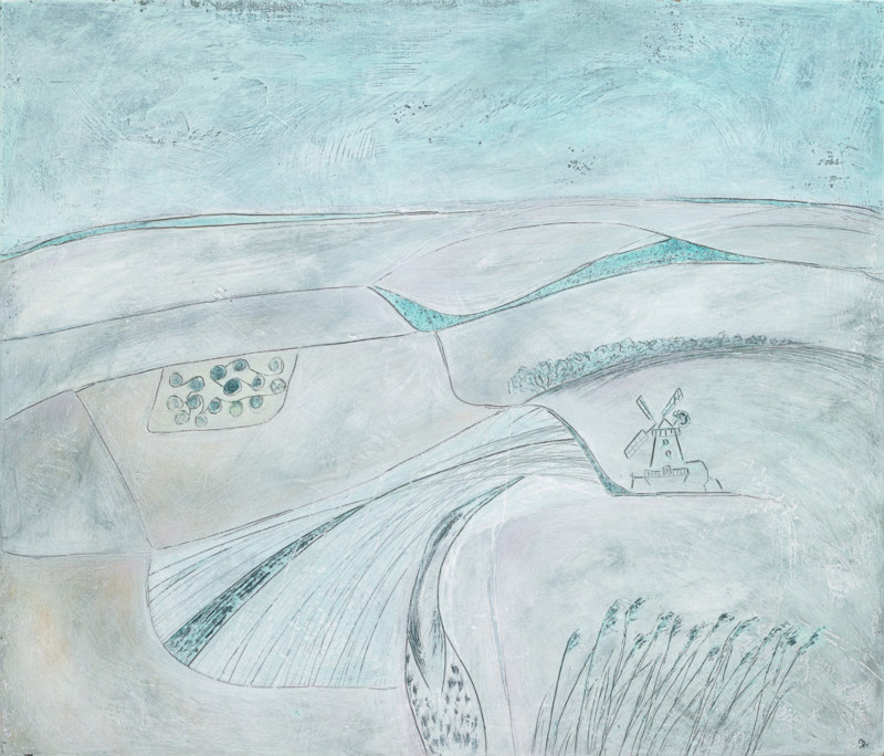 Cley Twixt Farm and Marsh - Meg Foster