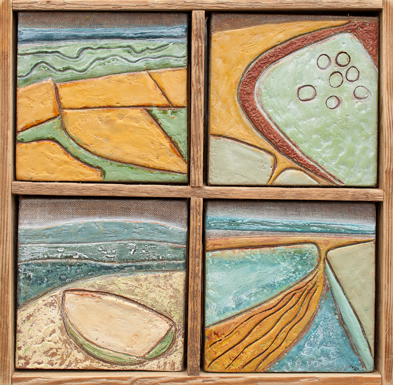 Aspects of a Norfolk landscape 4 - Meg Foster