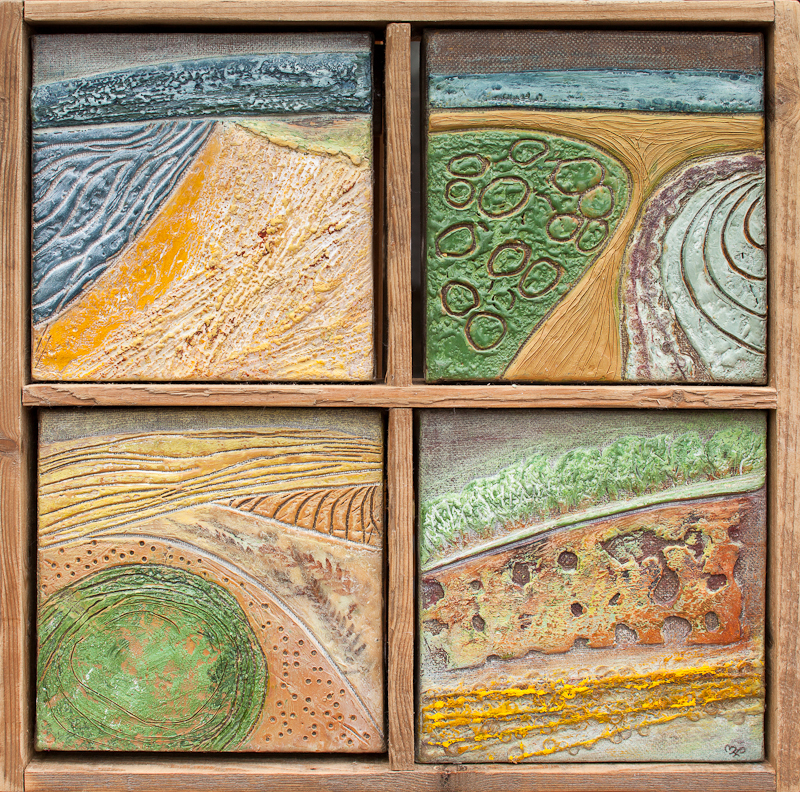 Aspects of a Norfolk landscape 3 - Meg Foster