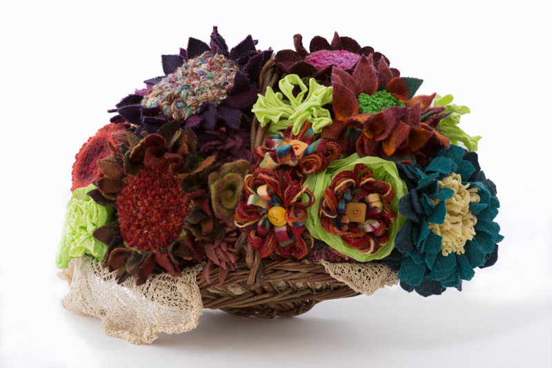 Flowers in basket - Meg Foster