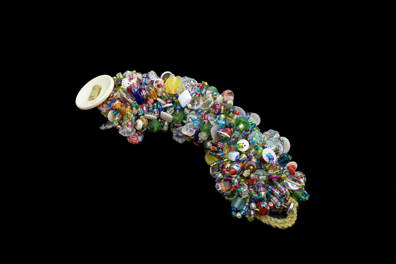 Vintage Button and Beaded Bracelet-3 - Meg Foster
