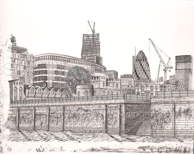 Gherkin - photographed April 2026 - Amanda Jefferies