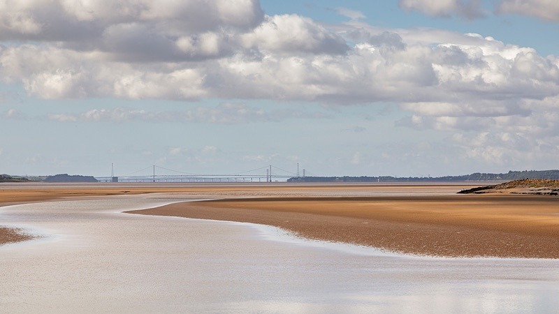 Sandbank Panorama - Panoramic Canvas