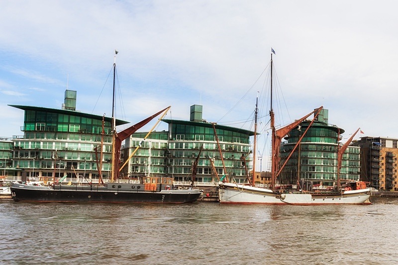 Thames Barges - UK Images