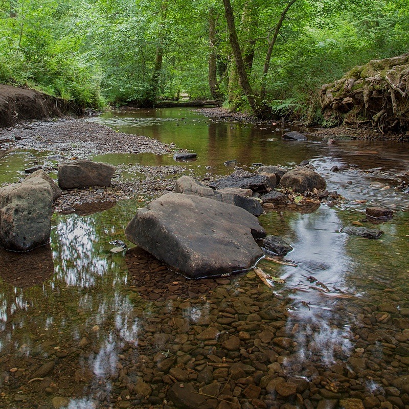 Blackpool Brook – 2 - Square Canvas