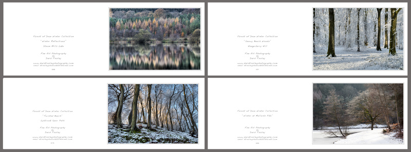 Winter No.1 - Landscape Cards