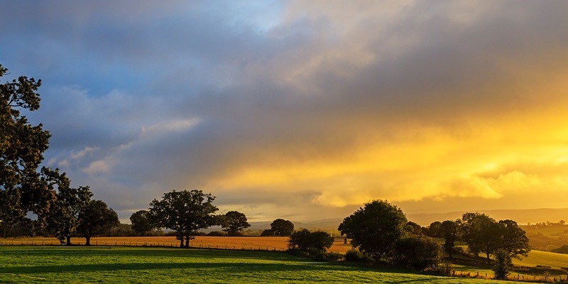 Lydney Sunrise - Panoramic Canvas