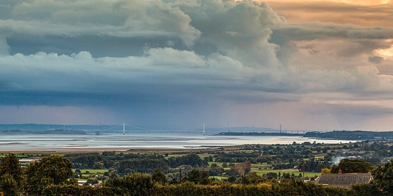 Severn Panorama - Panoramic Canvas