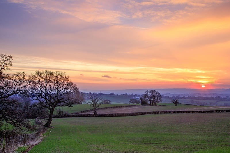 Winter Sunrise No 2 - Winter