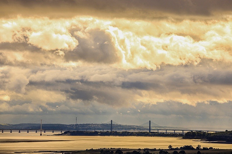 Spring Clouds above the Severn - Spring
