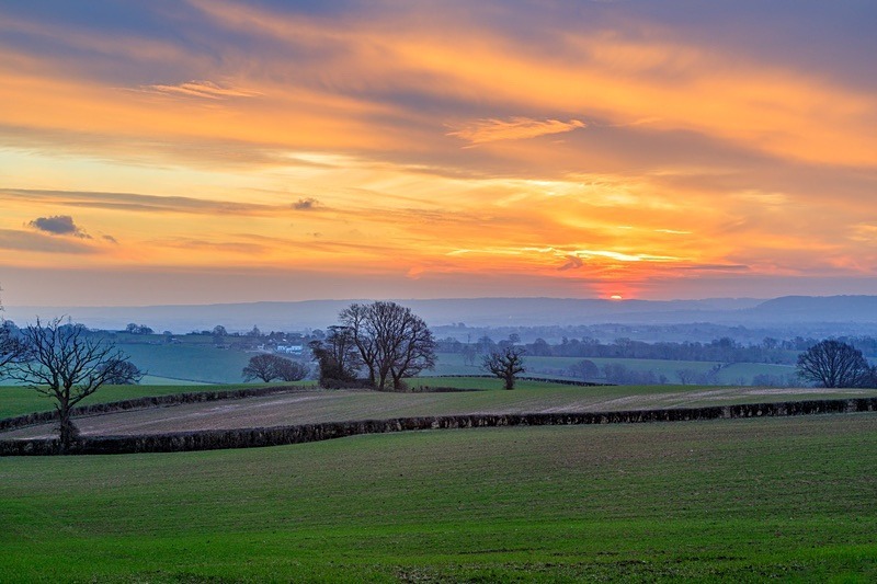 Winter Sunrise No 1 - Winter