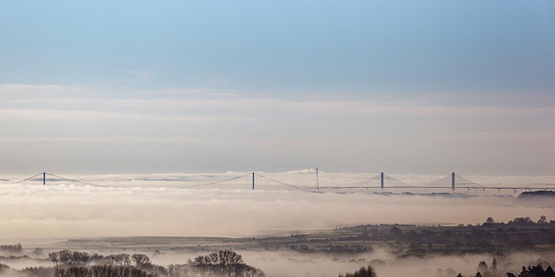 Out of the Mist - Panoramic Canvas