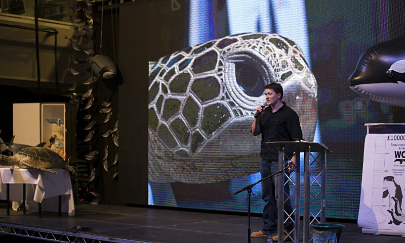 Rob Pilley (Spy in the Pod) Whalefest 2014 REF SIP3 - Images from the 'Spy in the Pod' Innovative filming presentation at Whalefest 2014 in Brighton