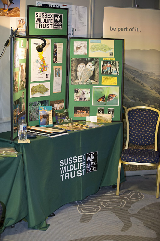 'Sussex Wildlife Trust' at Whalefest 2014 - Images of the EXHIBITORS at Whalefest 2014 in Brighton