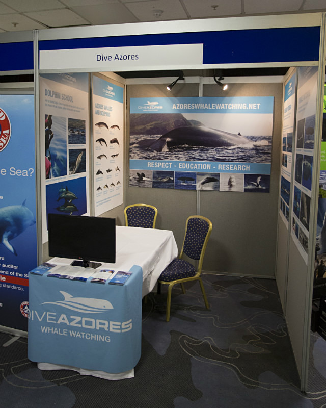 'Dive Azores' at Whalefest 2014 - Images of the EXHIBITORS at Whalefest 2014 in Brighton