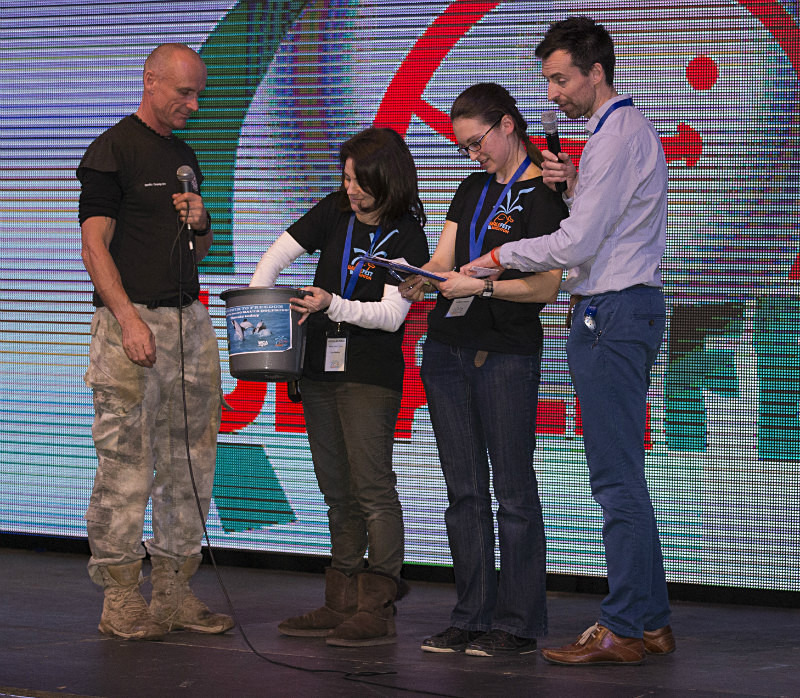 Picking the Raffle, Whalefest 2014 REF HRAF1 - The dedicated volunteers of Whalefest in Brighton (the real heroes from Whalefest)