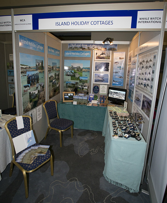 Island Holidays (Isle of Mull) at Whalefest 2014 - Images of the EXHIBITORS at Whalefest 2014 in Brighton