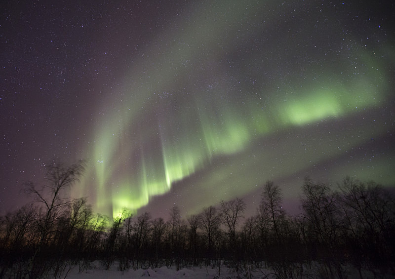 Aurora Borealis/Northern Lights, Karesuando, Northern Sweden - AURORA BOREALIS (NORTHERN LIGHTS). ICELAND. FINLAND. SWEDEN