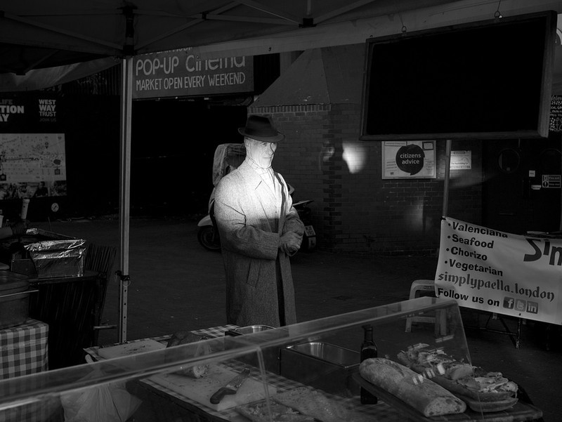 London Street Photography - Portobello Road Notting Hill - Light Chaser