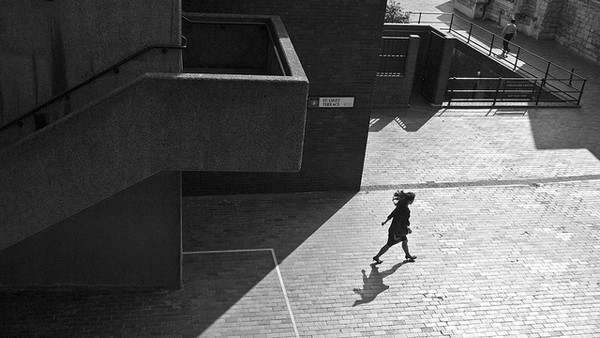 London Street Photography - Barbican 2 - Light Chaser