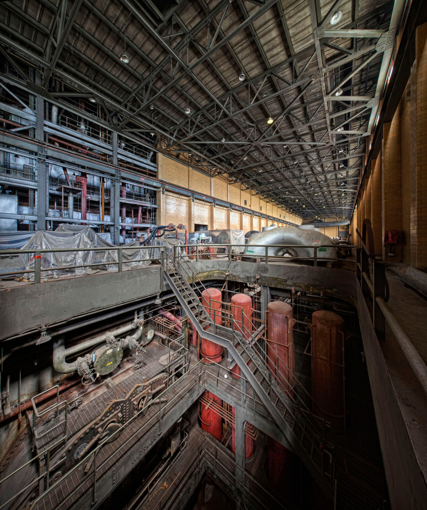 Frank R. Phillips Power Station (South Heights, PA) | Turbine Hall - Frank R. Phillips Power Station
