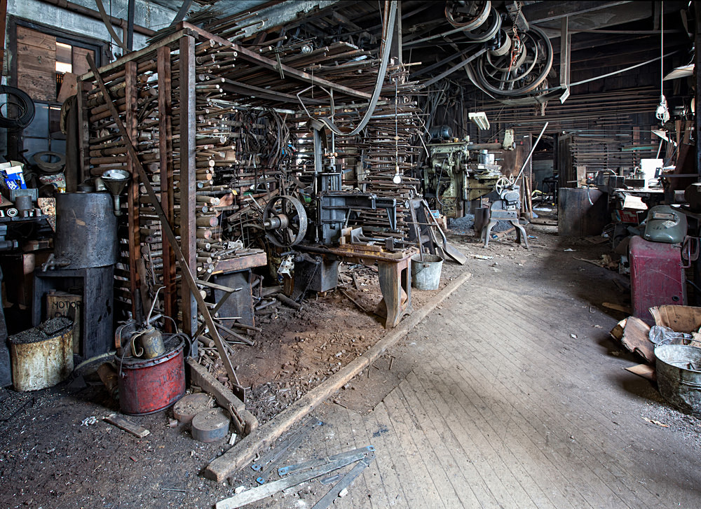 The Abandoned Alexander Conca Machine Shop in Bristol, PA | Abandoned