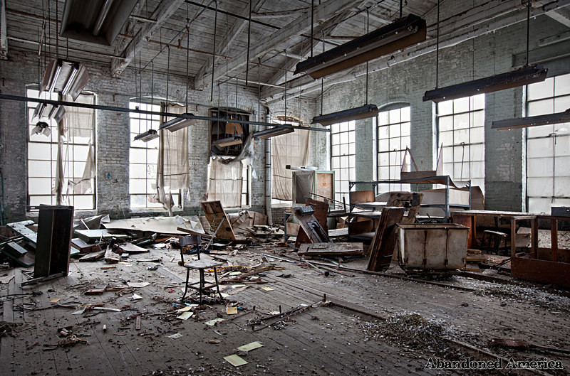 Children's Clothing Factory - Matthew Christopher Murray's Abandoned America