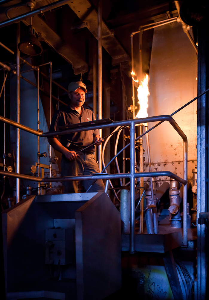 Frank R. Phillips Power Station (South Heights, PA) | Furnace Lighting - Frank R. Phillips Power Station