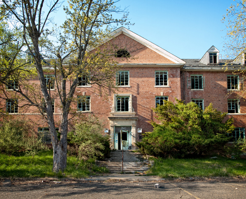 Henryton State Hospital | Administration Facade - Henryton State Hospital
