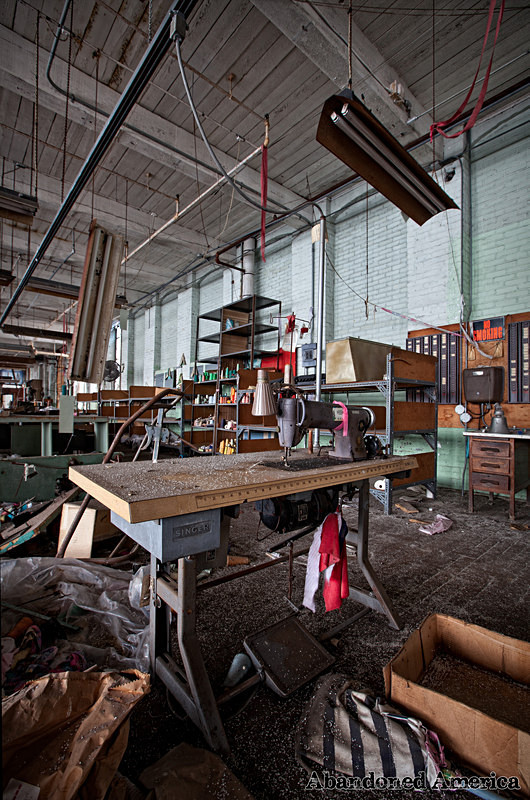 Children's Clothing Factory - Matthew Christopher Murray's Abandoned America