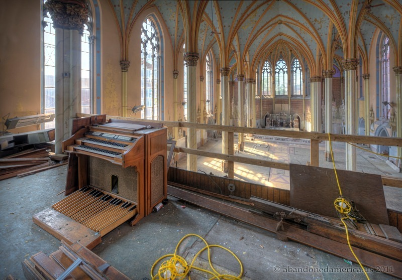 St. Boniface Church (Philadelphia, PA) Organ Console