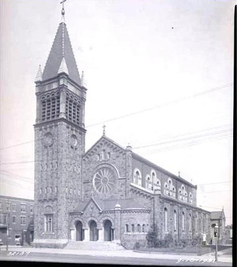 View of Our Lady of the Rosary Church from 1931