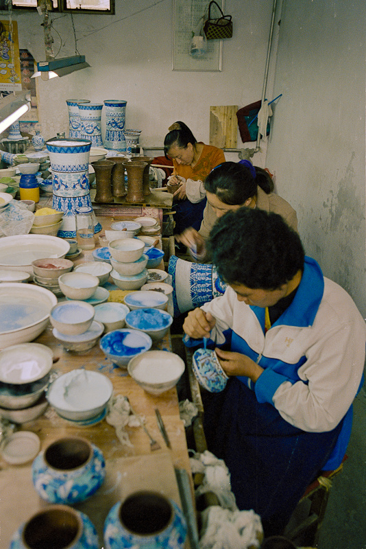 CLOISENET PAINTING - AT WORK