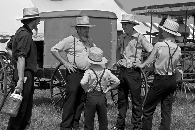 GATHERING AT THE AUCTION - THE SIMPLE LIFE
