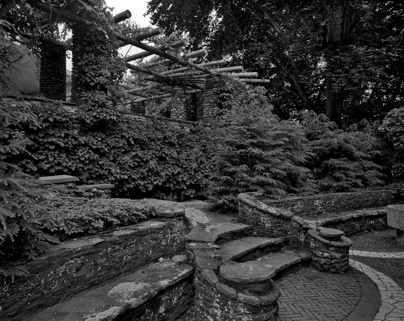 VIEW FROM THE TERRACE - BLACK AND WHITE LANDSCAPES