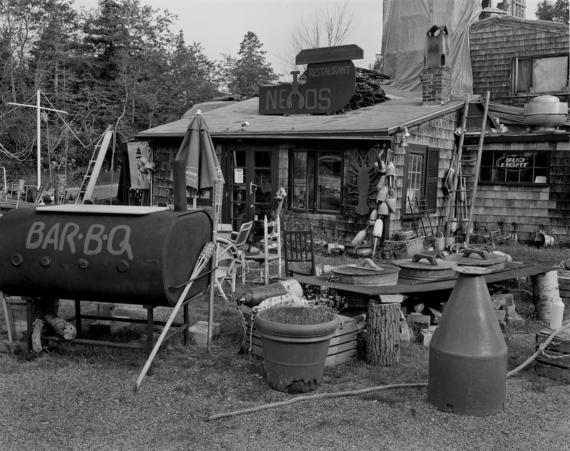 BARBECUE - BLACK AND WHITE LANDSCAPES