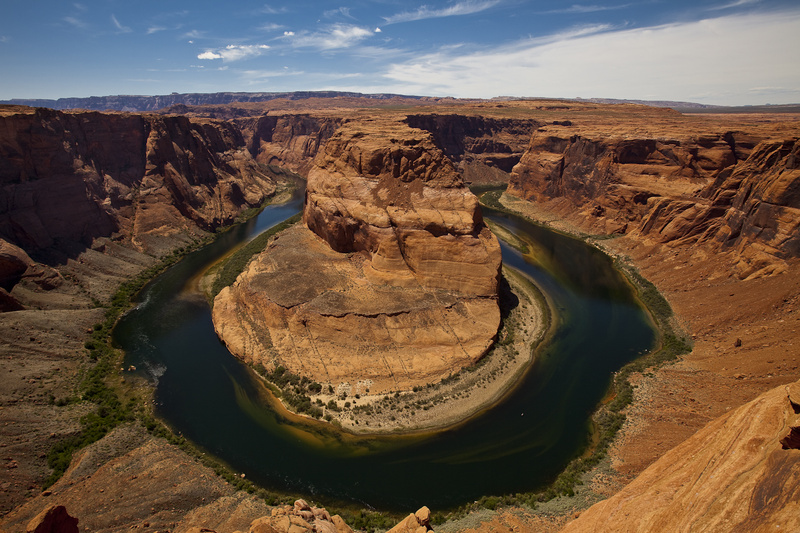 HORSESHOE BEND - COLOR LANDSCAPES