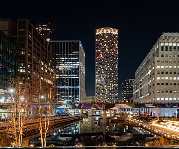 5.Canary Wharf at Night - Glyn Trueman